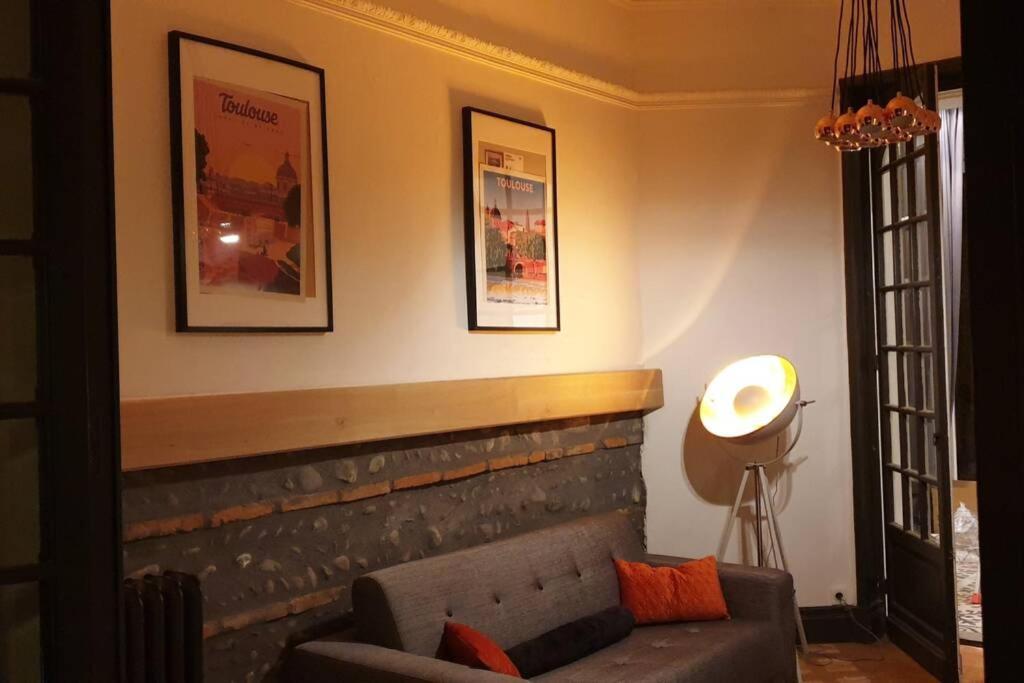 トゥールーズ Toulousaine De Standing - Garage - Cour - Cinemaヴィラ エクステリア 写真
